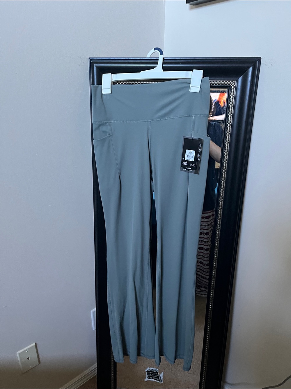 Avia Light Gray Bootcut Performance Pants